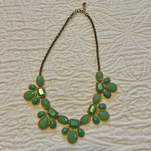 Green Statement Necklace
